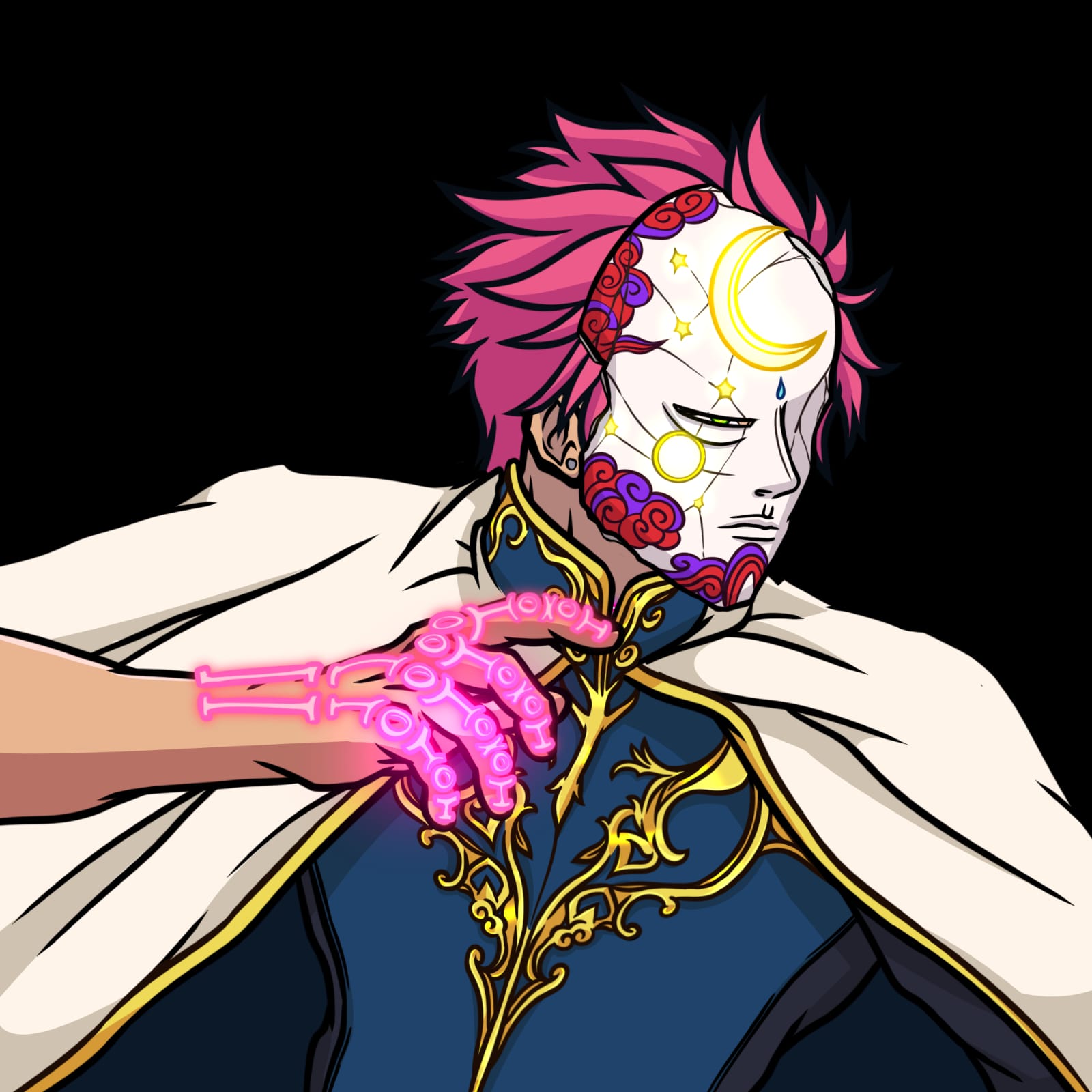 Lunar Veil NFT character artwork